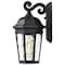 Nuvo East River Outdoor Small Wall Lantern 1 Light Matte Black Finish 60/5945 - alternate 5